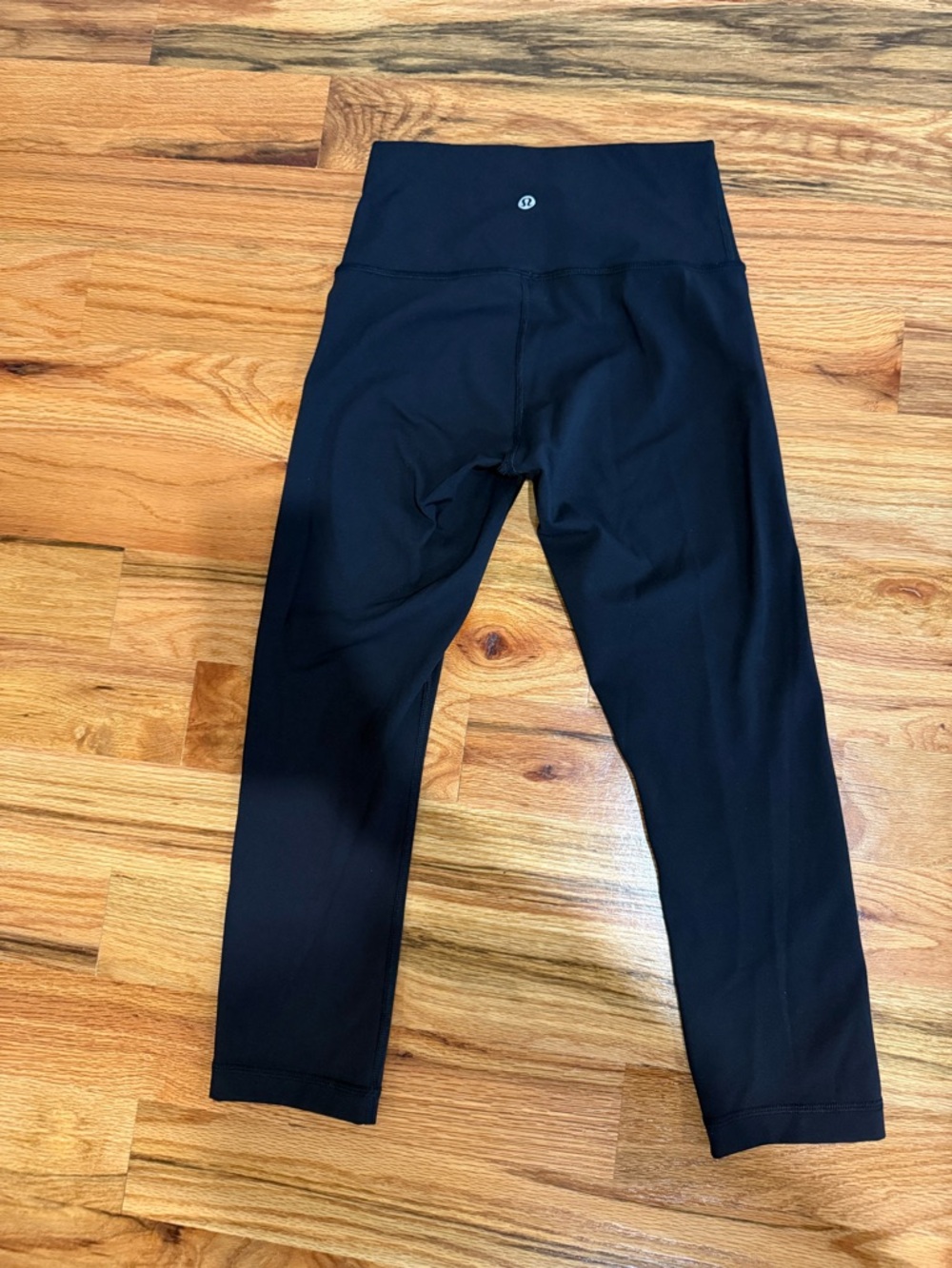 Lululemon Black High-Waist Wunder Under Leggings 25”